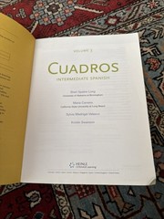 Cuadros Intermediate Spanish Volume 3
