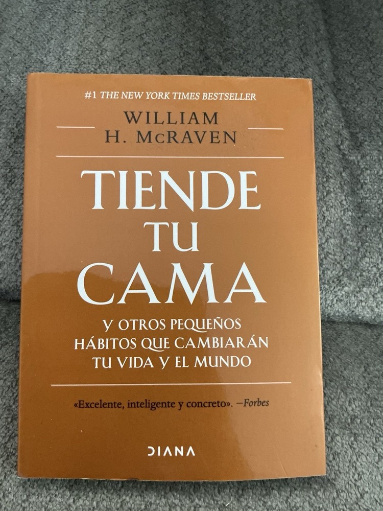 Tiende Tu Cama, William H. McRaven – Paperback