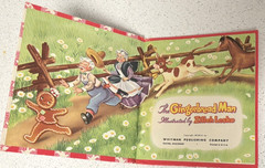 THE GINGERBREAD MAN H/C WHITMAN TELL-A-TALE 1953 GC