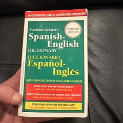 Merriam-Webster’s Spanish-English Dictionary Paperback – April 10, 2002