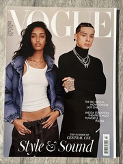 British Vogue Magazine July 2024 Central Cee & Mona Tougaard