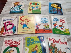 Lot of 10 Berenstain Bears Books Dr Seuss’s Bright & Early Beginner HC~Vacation~