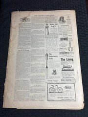 1894 May 3 THE YOUTH’S COMPANION Magazine GD+ 2.5 Weighed in the Balance