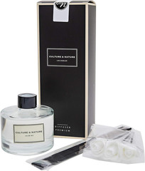 Reed Diffuser Set 6.7Oz (200Ml) Jasmine Scented Diffuser with Sticks Home Fragra