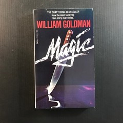 Magic William Goldman 1978 First Printing Psychological Thriller Horror