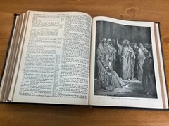 Antique 1891 Holy Bible – Self-Pronouncing Large Family Hardcover – A.J. Holman