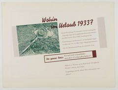 n/a / 1933 Spezialkurs für Satz und Druck