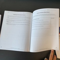 Amplify Science Grade 8 Homeschool Workbook Choose Physical Life Biology etc