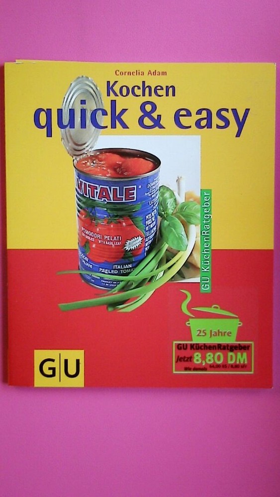 142868 Cornelia Adam KOCHEN QUICK & EASY