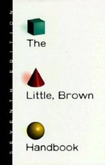 The Little, Brown Handbook, 7th Edition – Hardcover – VERY GOOD