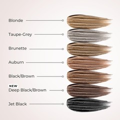 WUNDERBROW Eyebrow Gel, Waterproof, 0.17 Fl Oz (Pack of 1), Jet Black