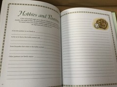 Our Family Tree ~ A Keepsake Book ~ Generations ~ Weddings ~ Hobbies ~ 76 pp.