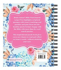 Jesus Parables Word Search Book 80 Puzzles Spiral Bound Large Print 192 Pages