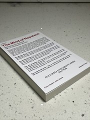 Mind of Napoleon: A Selection of His Written and Spoken Words REPRINT New