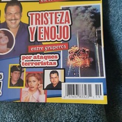 Furia Magazine October 2001 9/11 Ataques Terroristas Cancelacion Grammys Latinos