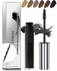 Waterproof Tinted Eyebrow Gel-Long Lasting 0.17 Fl Oz (Pack of 1), 06# Ebony