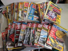Lot of 75+ Super Chevy Super Sport Hot Rod Hot Rodding Magazine 1970s-2000s Vtg
