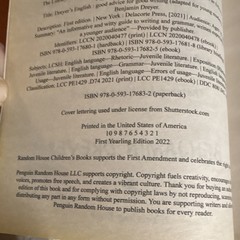 Dreyer’s English Adapted for Young Readers First Print/First Edition 2022