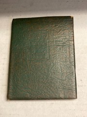 Washington Irving Old Christmas Little Leather Library Antique Mini Book Green