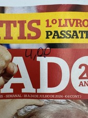Sábado Magazine Trump Assassination Attempt Portugal July 2024 Original Rare