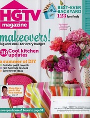 HGTV Magazine, July – August 2013 / Kitchen Updates, DIY, Flowers / 174 Pages
