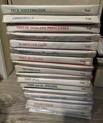 18 Troll Associates Books On Cassettes Tapes 1980s In Plastic Cases Classics