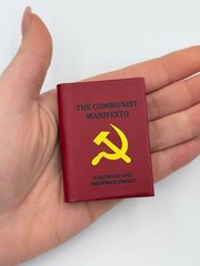 MINIATURE BOOK The Communist Manifesto by Karl Marx and Frederick Engels