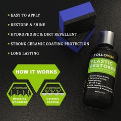 Plastic & Rubber Restorer – Streak Free Finish
