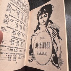 Woman’s Almanac and Book Of Facts 1967 Dell Purse Book Women Feminism 64 Pages