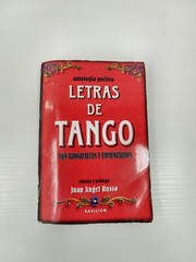 Vintage 1999 Letras De Tango Juan Ángel Russo Paperback Spanish