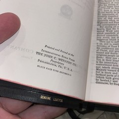 Self-Pronouncing Holy Bible KJV John C. Winston Co King James