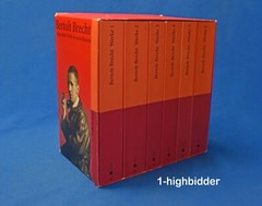 Bertolt Brecht Ausgewahlte Werke in Sechs Banden Taschenbuch German Language
