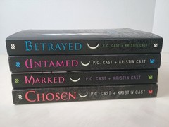 P.C. Cast & Kristin Cast – Lot of 4 – HOUSE OF NIGHT Series Books – TPB