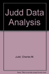 DATA ANALYSIS: A MODEL-COMPARISON APPROACH By Charles M. Judd & Gary H. VG