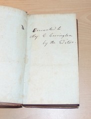 Christian Panoply. Watson. 1797. 1st ed. SIGNED