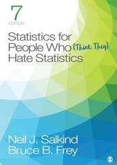 Statistics for People Who (Think They) Hate Statistics Paperback 7th edi