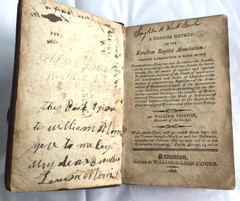Rare 1808 Fristoe Ketocton Baptist History 1st Ed Page Co Virginia Morris Wood