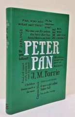 PETER PAN by J.M. Barrie Illustrated Flexi Bound Faux Leather Illustrated NEW