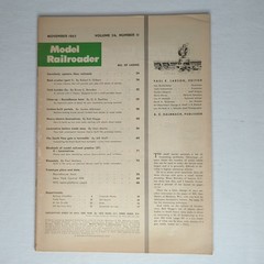 Model Railroad 1957 And Railroad Model 1958, 1975 – Lot Of 4 Magazines