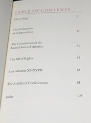 Constitution and the Declaration of Independence New Pocket Leather Bound Gift