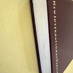 The Bible God’s Holy Word New International Version (NIV) 1984 Hardcover Maroon