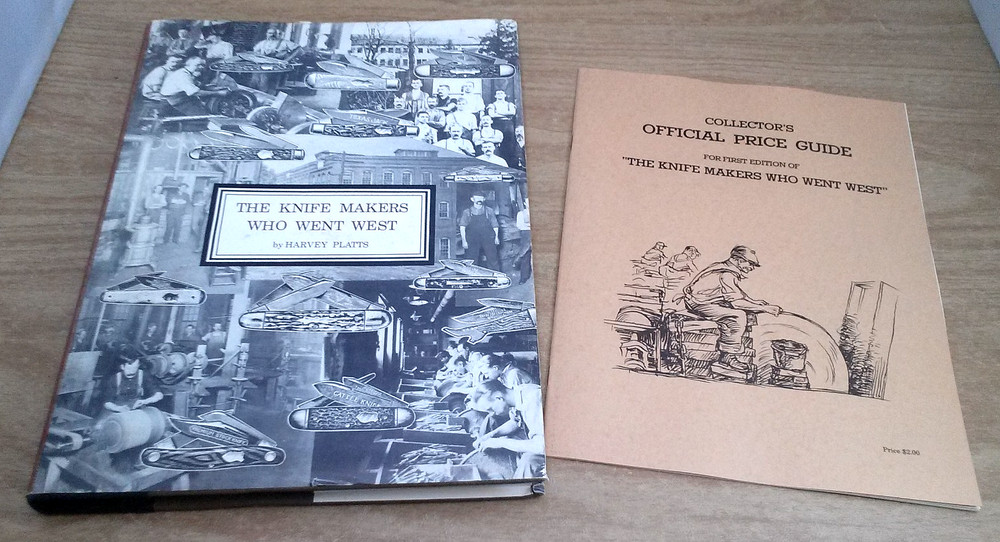 The Knife Makers Who Went West Harvey Platts 1978 1st Edition + Price Guide
