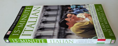 ​DK 15-MINUTE ITALIAN Language Course Book & 2 CDs Eyewitness Travel Study Pack