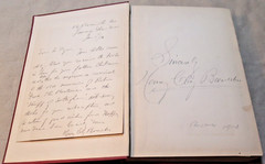 5 TIMES SIGNED My Wanderings Henry Clay Barnabee 1913 First Edition Bostonians