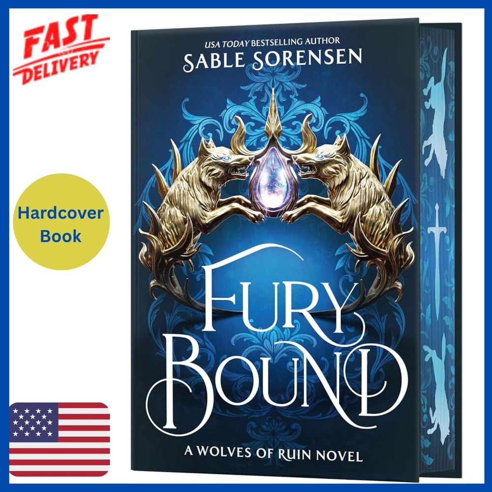Fury Bound by Sable Sorensen Deluxe Limited Edition Wolves of Ruin, 2 Fury Bound