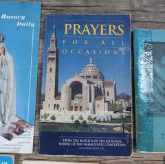 Lot of 10 Vintage Catholic Prayer Books Rosary Companion Marian Devotional Set