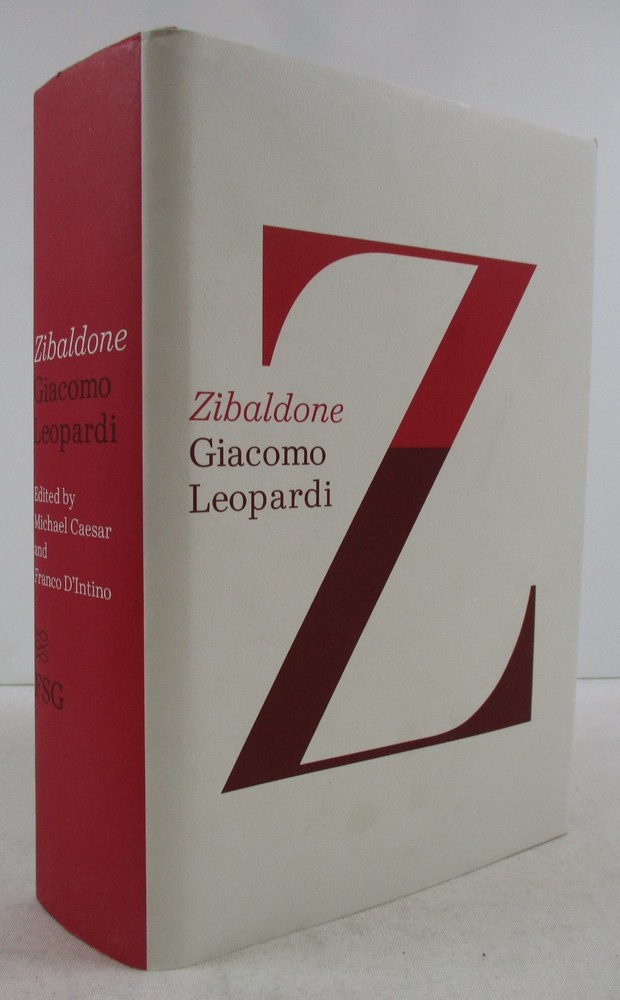 1st ED/1st Printing “Zibaldone” Giacomo Leopardi 2013 Farrar Straus Giroux HC DJ