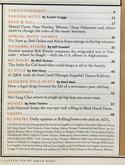 Gwen Stefani No Doubt Rolling Stone Jan 31 2002 Alicia Keys U2 Ozzy Dylan #888