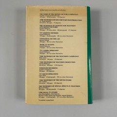 Filming for Television Englander Petzold 1976 First Edition Focal Press