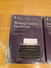 The Great Courses Set Of 3 Writing Creative Nonfiction Sentences Fiction Tips